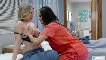 Doctor Has Lesbian Sex With Rookie Nurse - Sofi Ryan, Riley Reyes